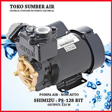 Jual SHIMIZU PS-128 BIT - POMPA SUMUR DANGKAL (NON-AUTO) | Shopee Indonesia
