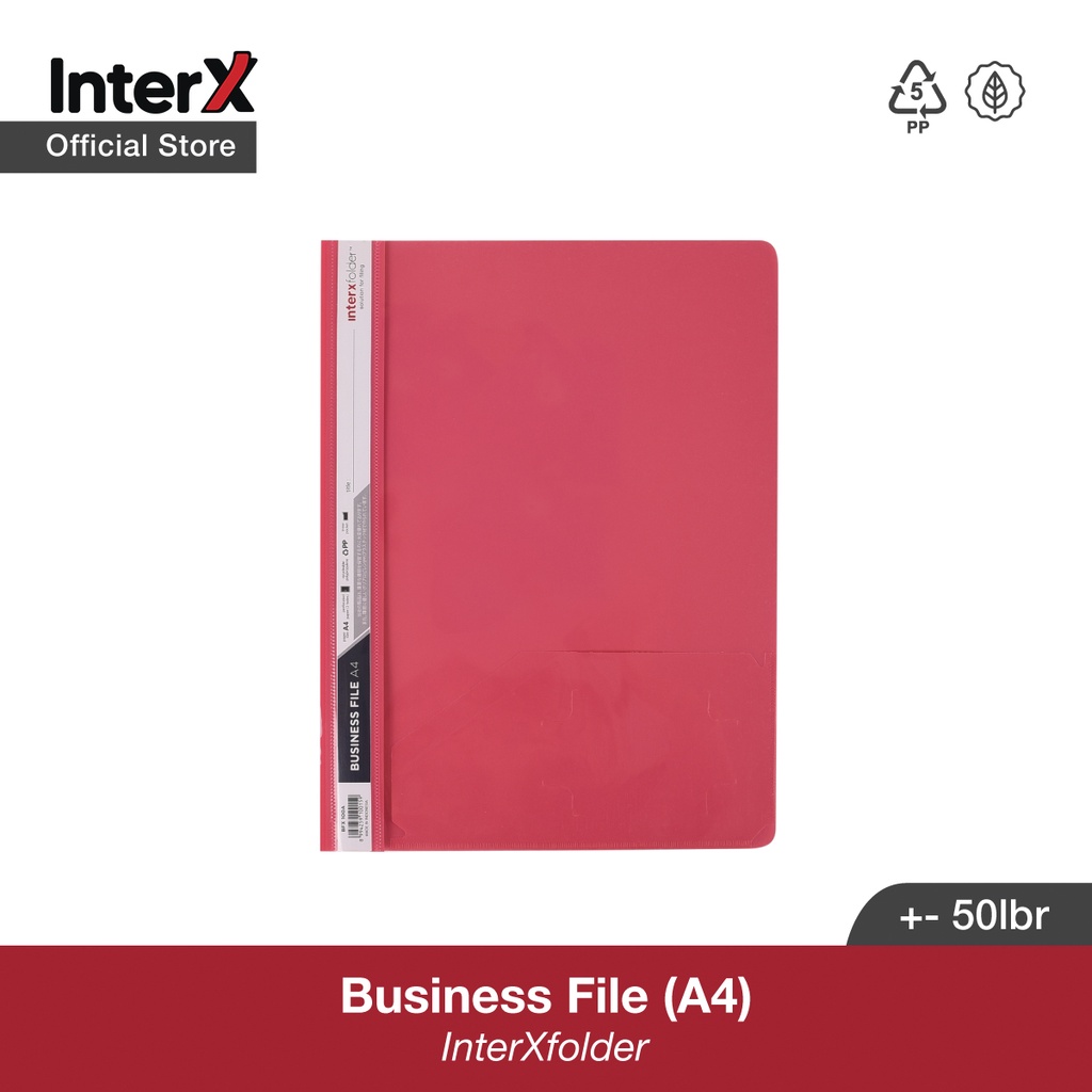 Jual InterX Folder Business File / Acco Snelhecter Map Arsip ...
