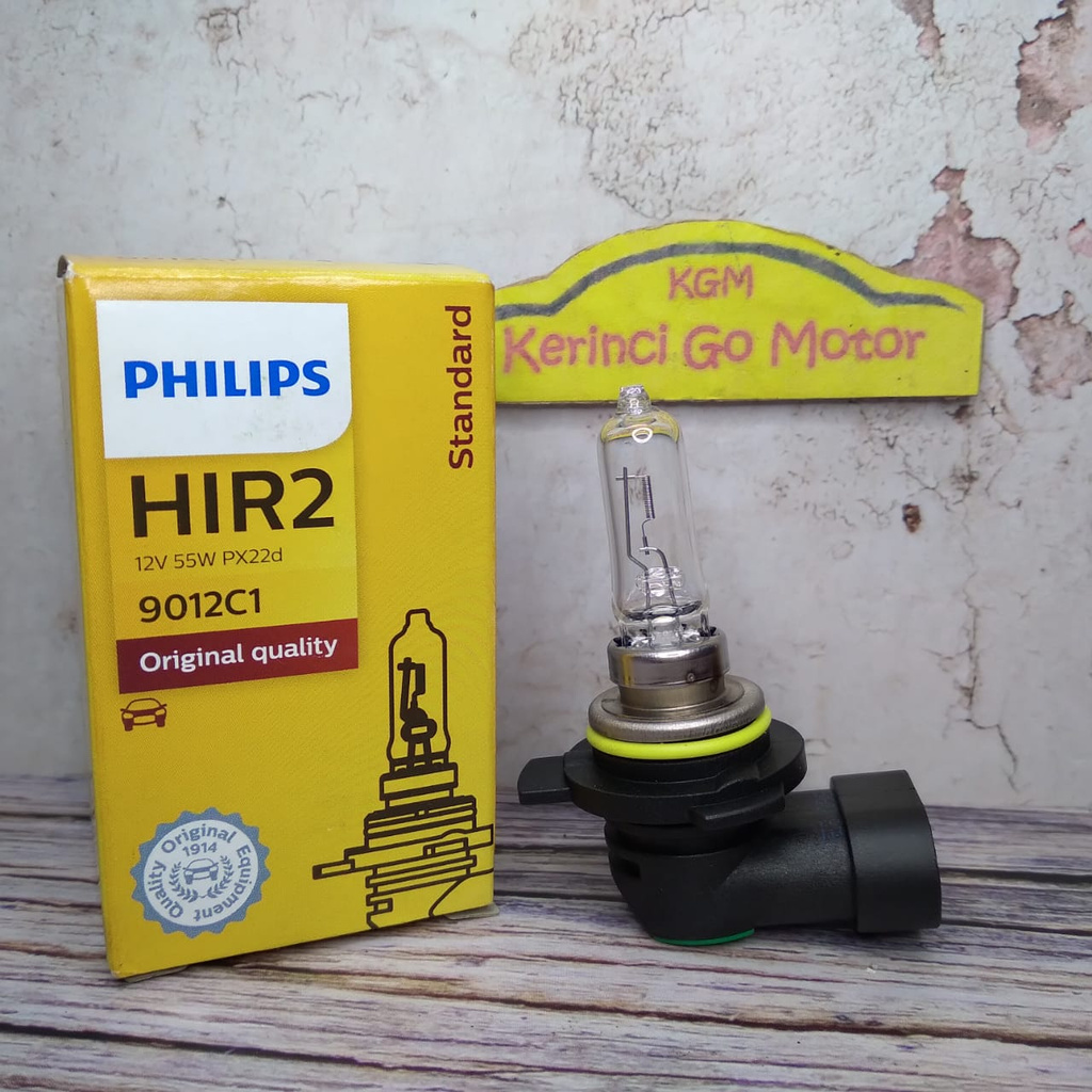 Jual Bohlam Lampu Philips Honda Jazz Rs New Brio Mobilio H1R2 12V ...