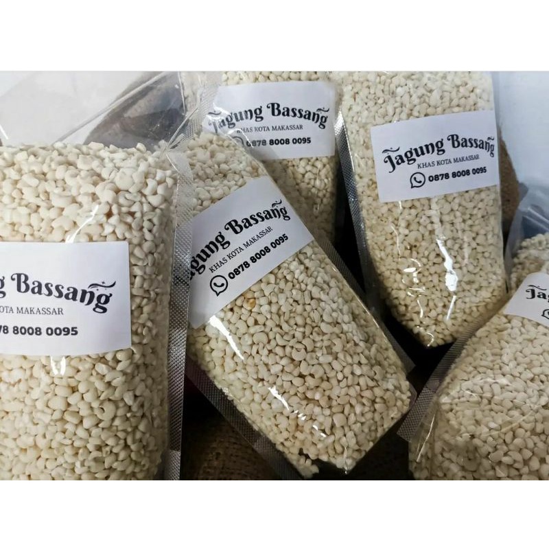 Jual jagung bassang khas makassar,jagung ketan,jagung pulut | Shopee ...