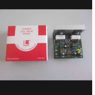 Jual kit power ocl mono type 083 kit amplifier kit audio power ampli