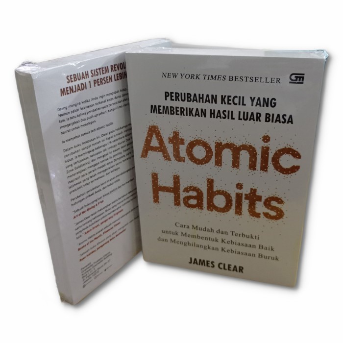 Jual Buku Atomic Habits: Cara Mudah Dan Terbukti Untuk Membentuk ...