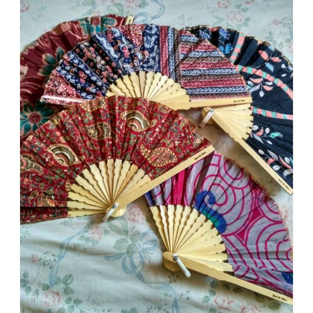 Jual Souvenir Pernikahan Murah Kipas Batik 20cm Shopee Indonesia 1612