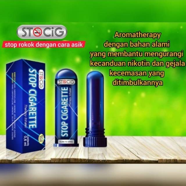 Jual Original STOCIG Aromatherapy Untuk Berhenti Merokok - Alat ...