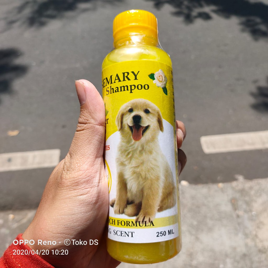 Jual Rosemary dog shampoo 250ml shampoo anjing wangi conditioner