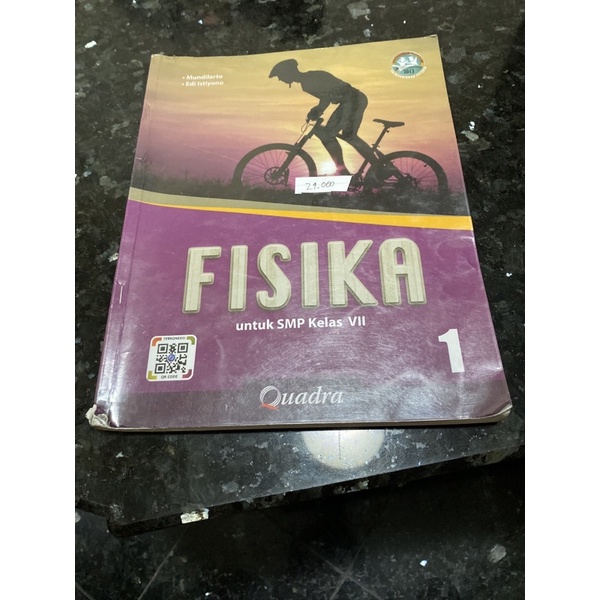 Jual Buku Fisika Kelas 7 Vii Smp 1 Quadra Mundilarto Edi Istiyono