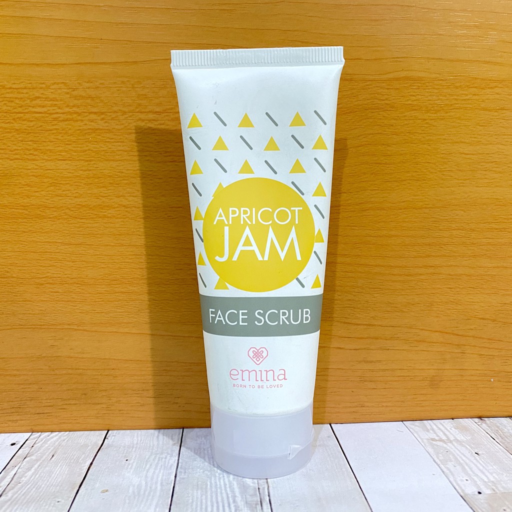 Jual Emina Apricot Jam Face Scrub / Lulur Wajah Emina 60ml Shopee