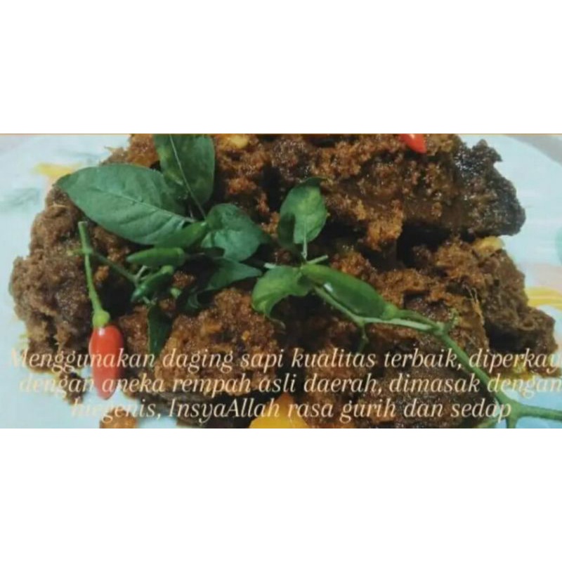 Jual Makanan Sambal Rendang Asli Ranah Minang Padang Favorit Randang