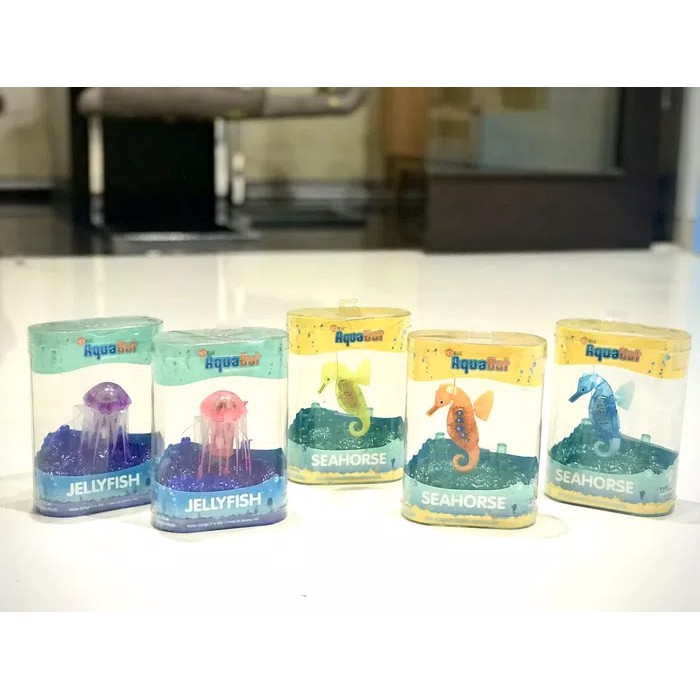 Jual HEXBUG AQUABOT SEAHORSE JELLYFISH ORIGINAL SMART FISH TECHNOLOGY ...