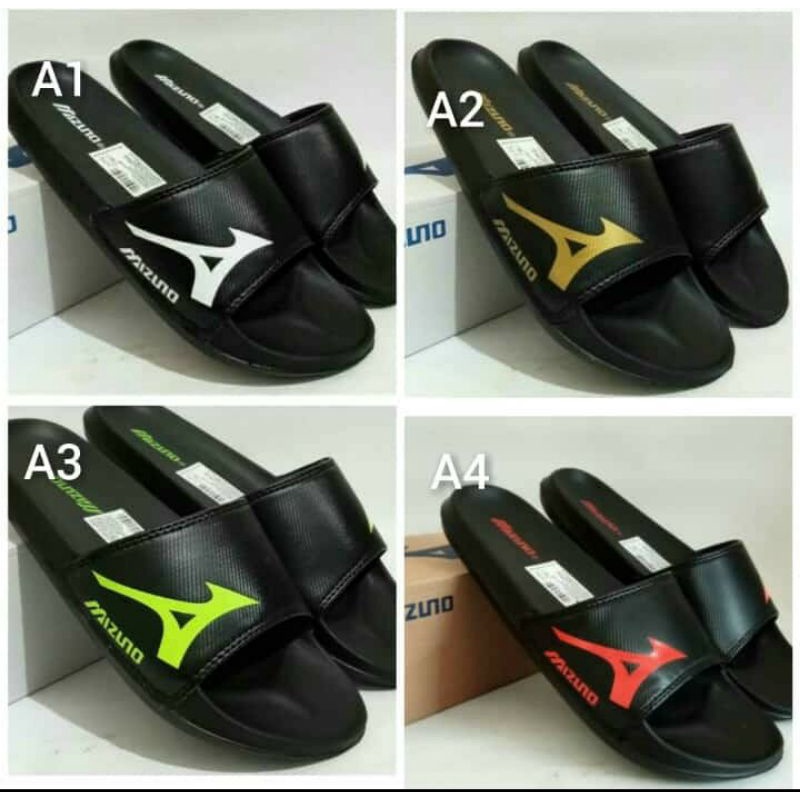 Jual SANDAL MIZUNO SLOP PRIA SANDAL SLIDE SANDAL JEPIT.SLOP.SLIPON.SANDAL GUNUNG Shopee Indonesia