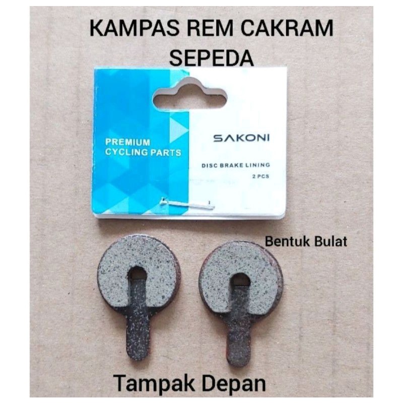 Jual Kampas Rem Cakram Sepeda MTB Seli Model Bulat SAKONI (Per 2 pcs ...