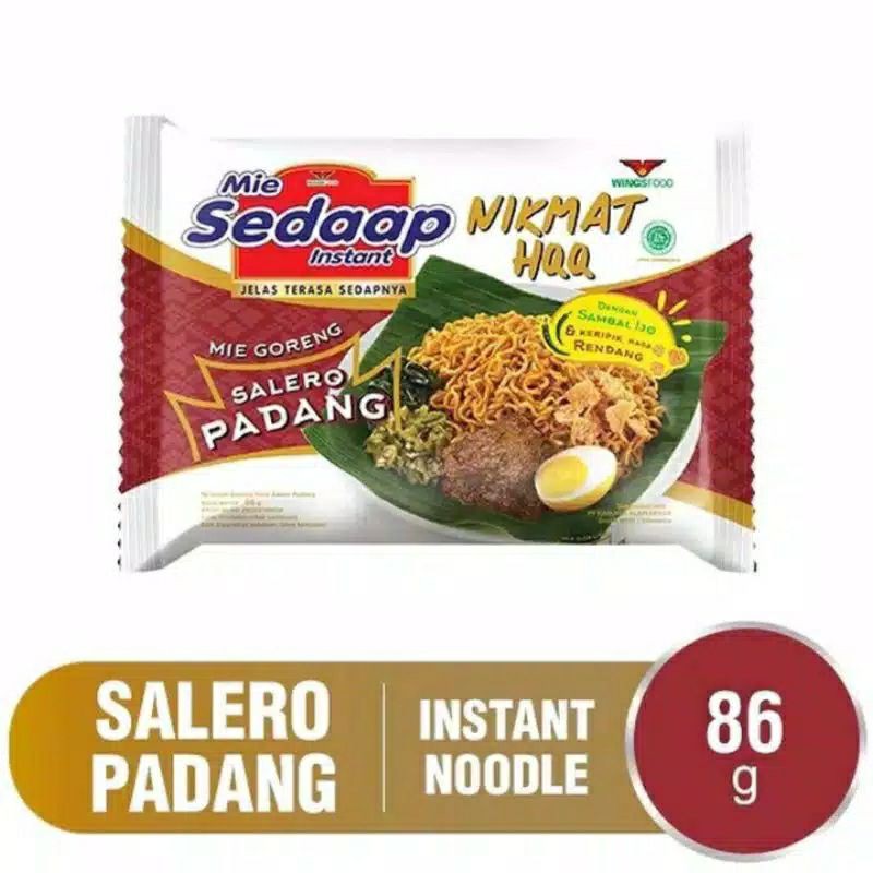 Jual MIE SEDAP GORENG RASA RENDANG PADANG | Shopee Indonesia