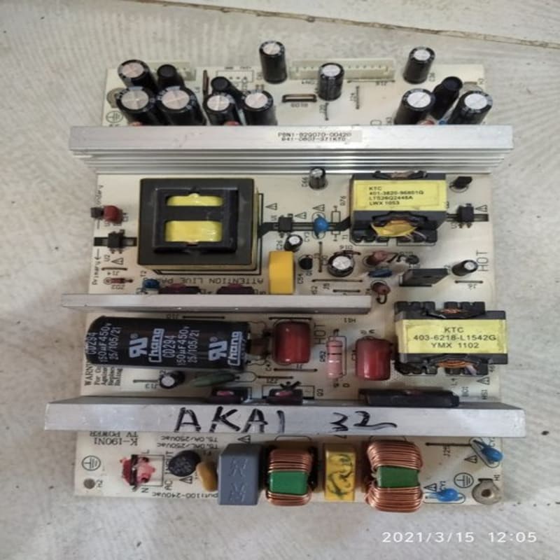 Jual Psu Regulator Power Supply Tv Lcd Akira Akari Akai