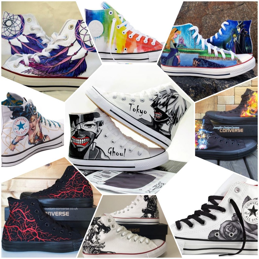 Custom sepatu converse sale