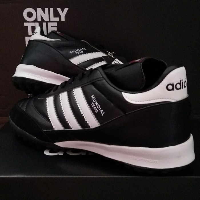 Jual Sepatu Futsal Adidas Copa Mundial Team Astro Black White Turf ...