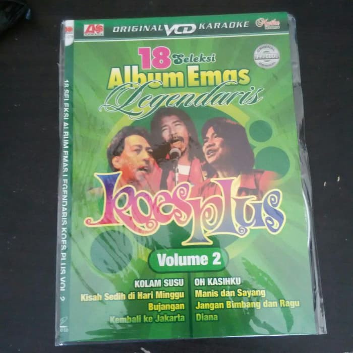 Jual VCD Karaoke Original 18 Seleksi Album Emas Legendaris Koes Plus ...