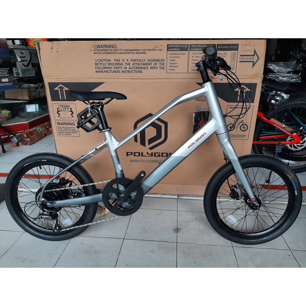 Jual SEPEDA URBAN EBIKE POLYGON GILI VELO 20 inch Sepeda Elektrik 8 Speed Shopee Indonesia