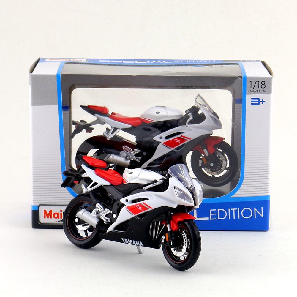 Jual Miniatur YAMAHA R6 Diecast Motor Sport Asli Original Maisto