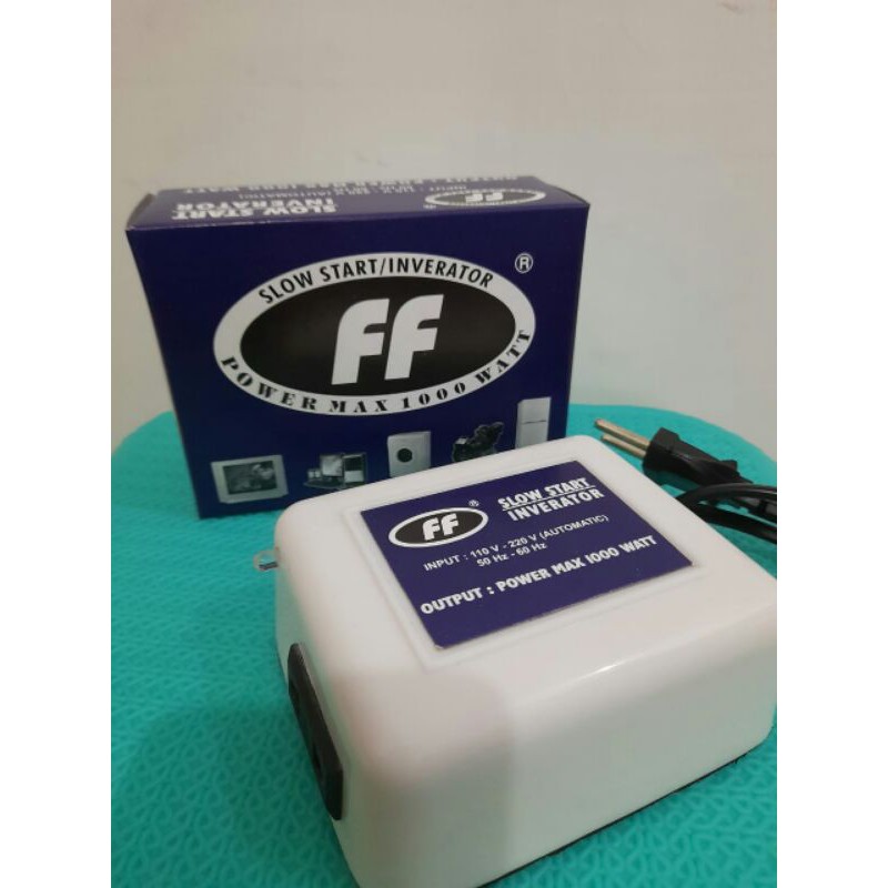 Jual Slow start Inverator 1000 Watt Merk FF Biru | Shopee Indonesia