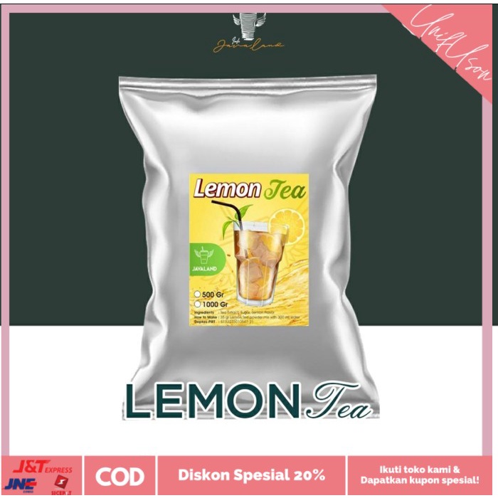 Jual ⭐COD⭐ FLAVOR LEMON TEA 1KG | Shopee Indonesia