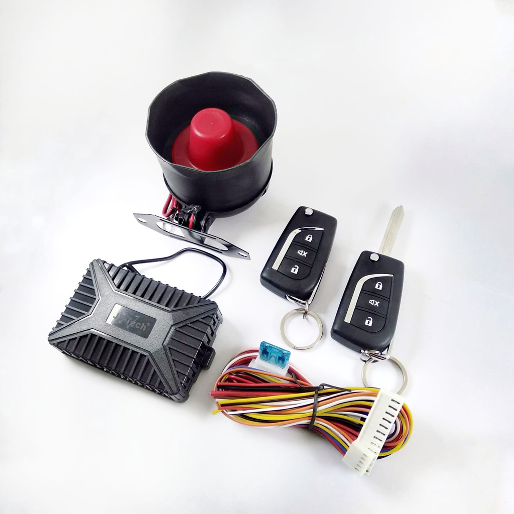 Jual Alarm Mobil JT889 Model Kunci Lipat Flip Model Kunci Toyota Innova ...