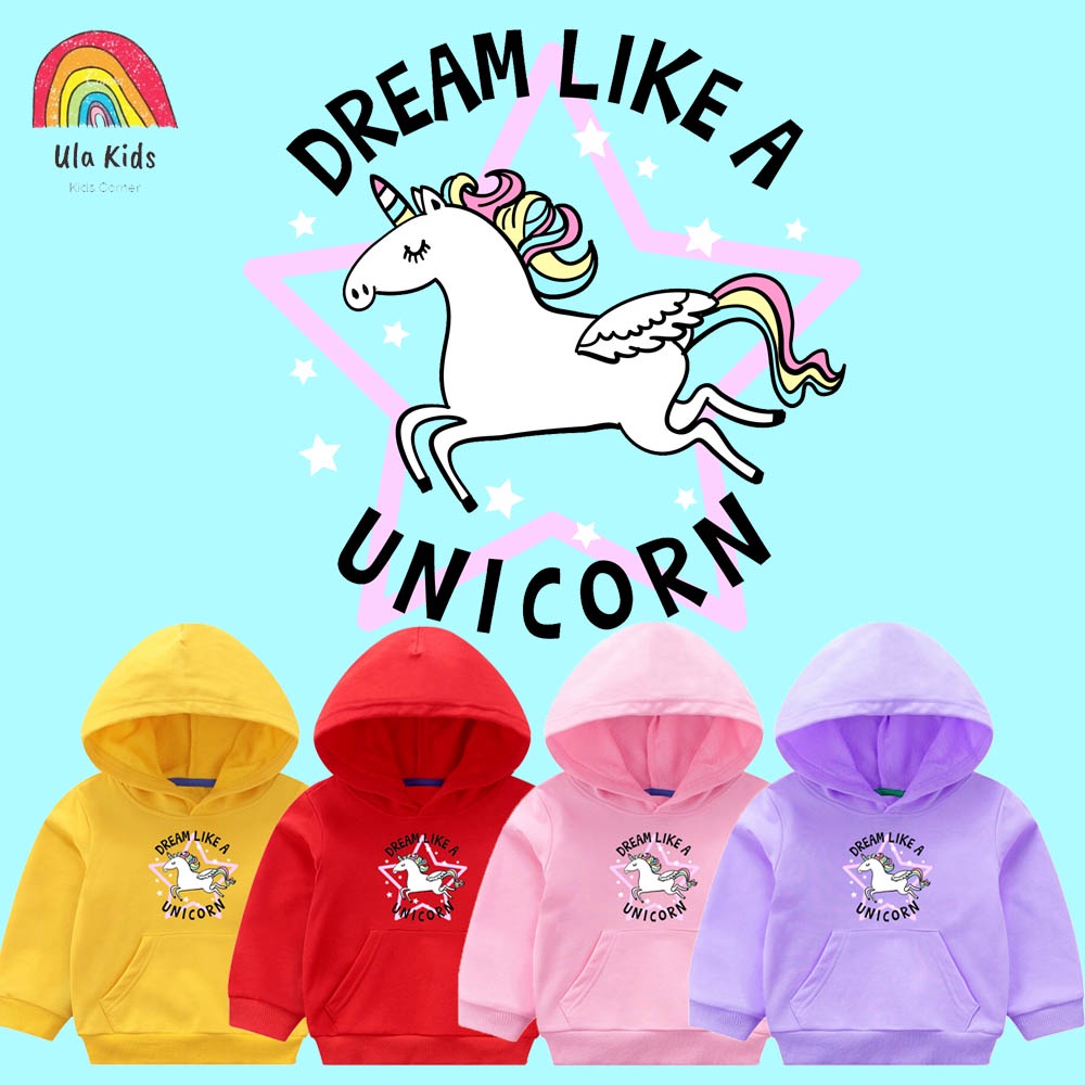 Jaket hoodie hot sale unicorn