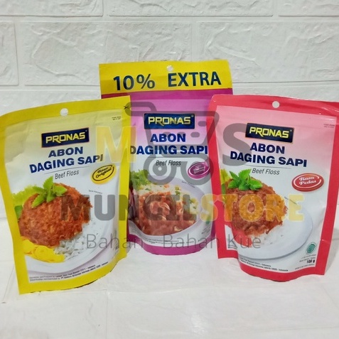 Jual PRONAS ABON SAPI ALL VARIANT 100GR | Shopee Indonesia