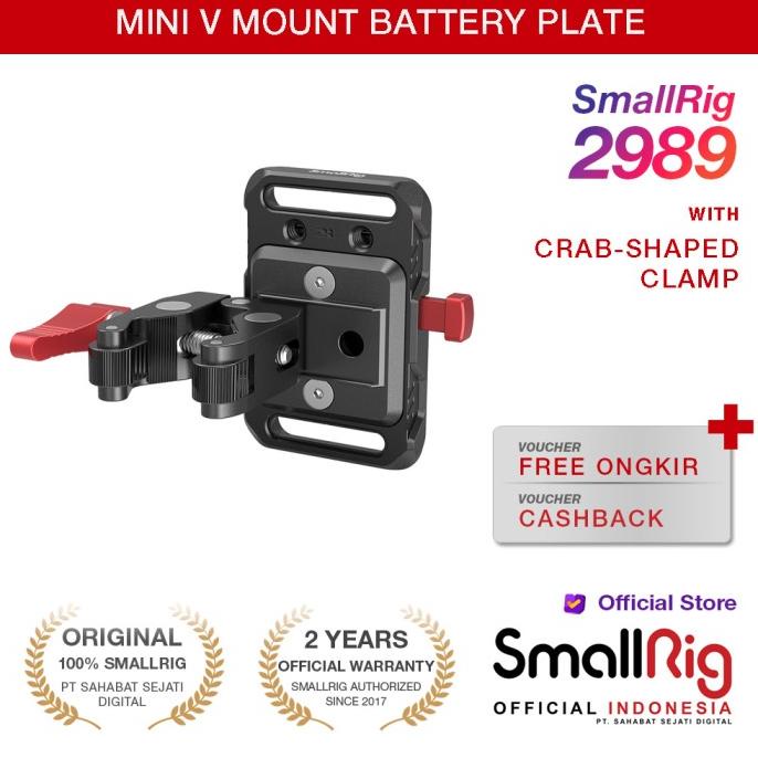 SMALLRIG Mini V Mount Battery Plate Con Super Clamp - Leggera E Compatta Per Videomaker - Foto 11