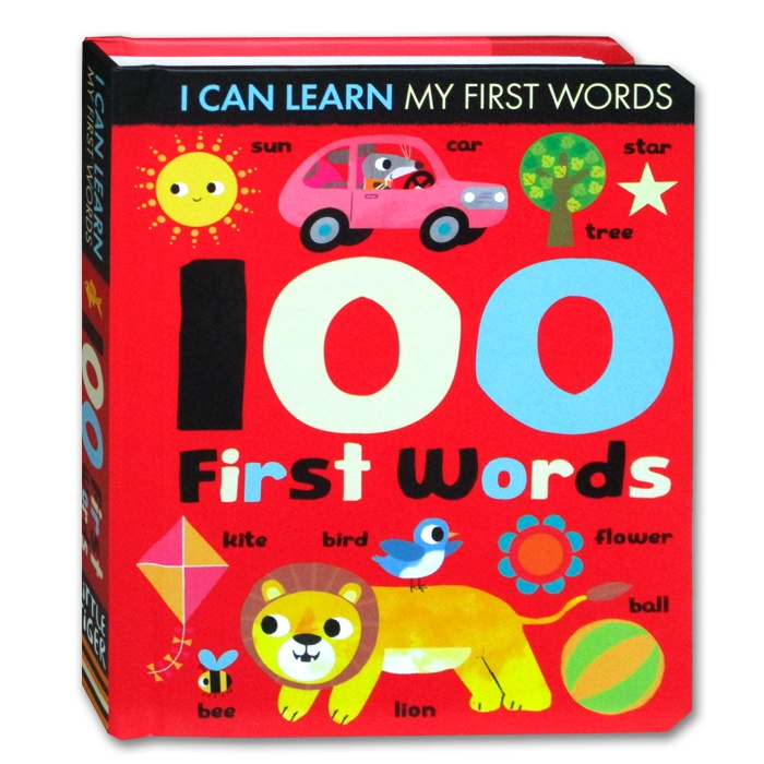 Jual Buku anak - 100 First Words Board Book I Can Learn My First Words ...