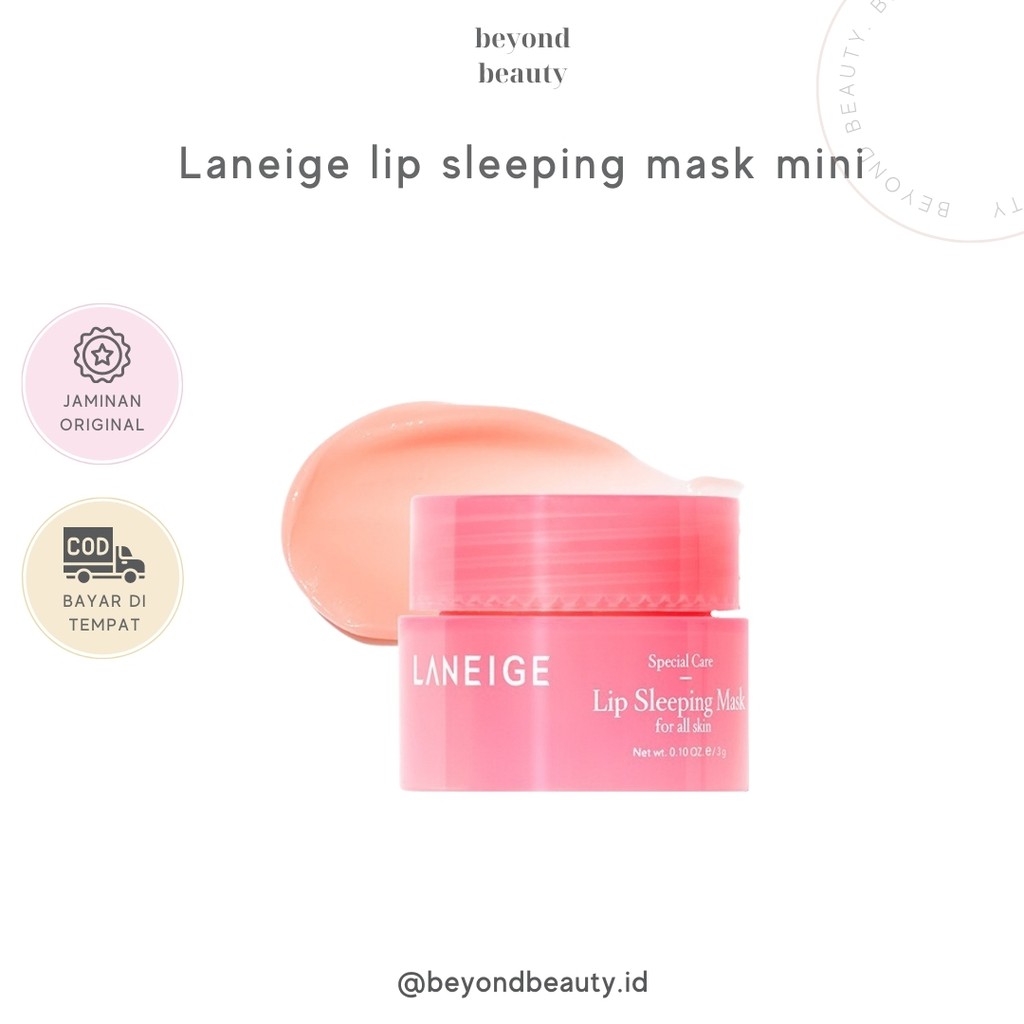 Jual Laneige Lip Sleeping Mask Mini Size 3gr Shopee Indonesia