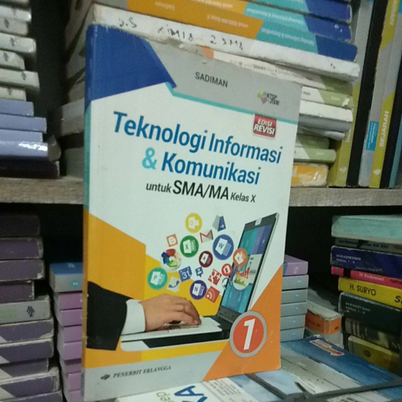 Jual BUKU TIK/TEKNOLOGI INFORMASI DAN KOMUNIKASI KELAS 10/X/1 SMA ...