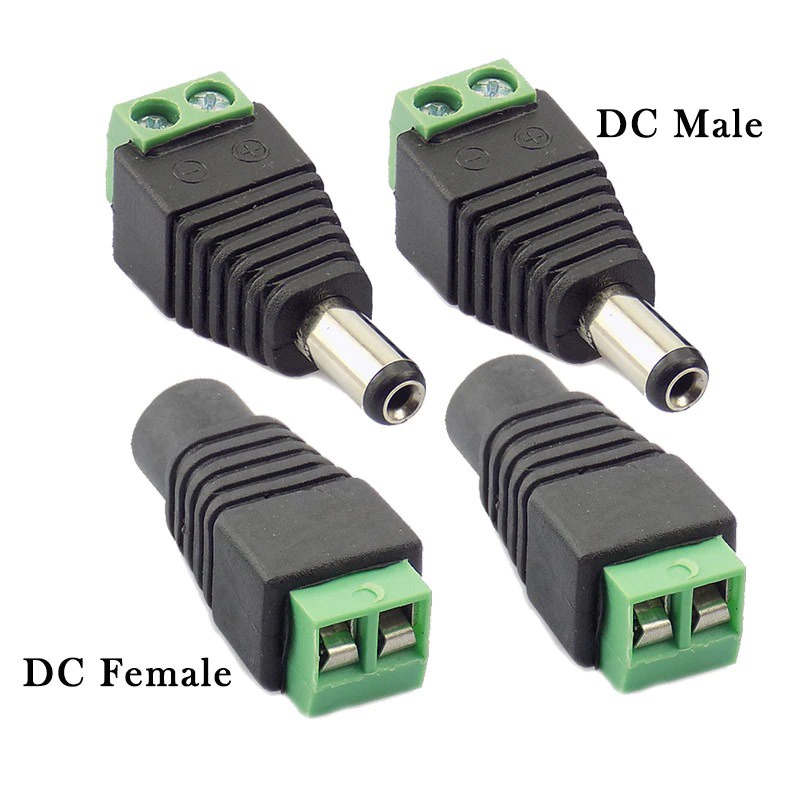 Jual Jack DC Power Male / Female Konektor Kabel Daya CCTV Konektor Jack ...