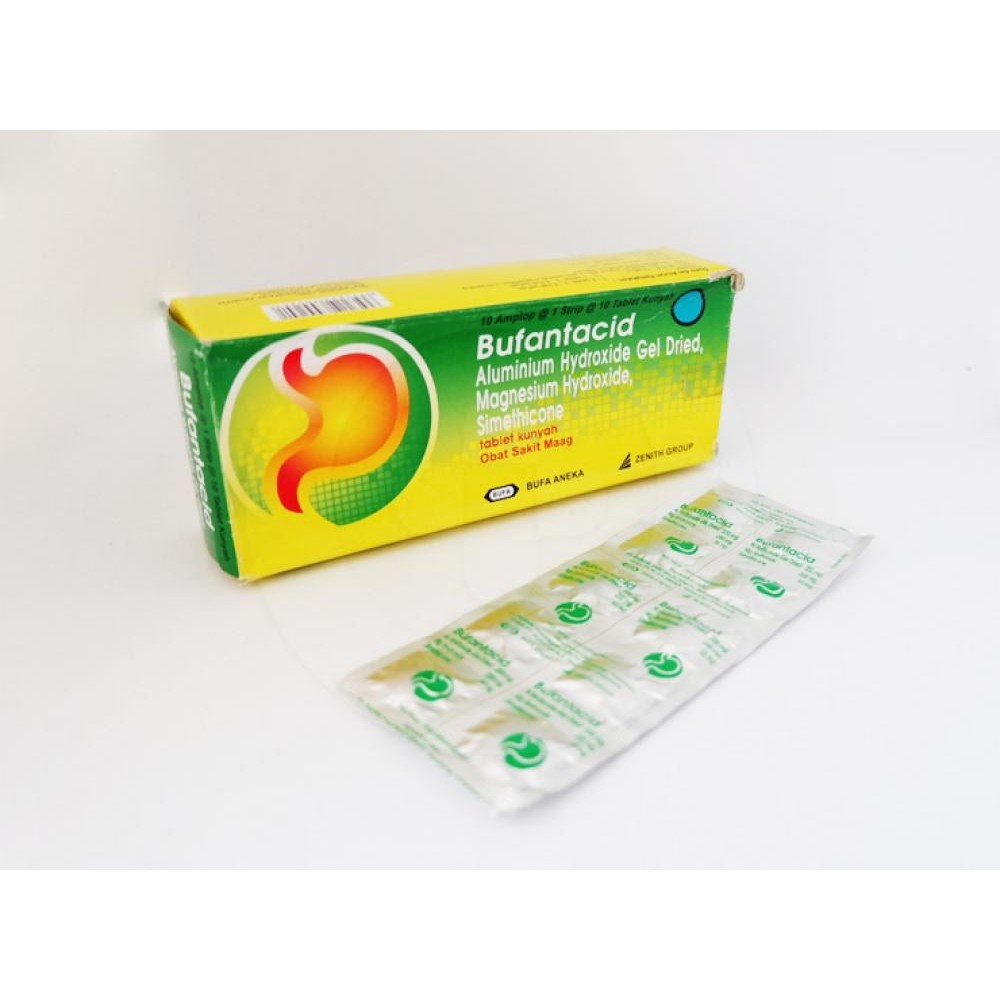 Jual Bufantacid 1 Strip isi @10 tablet/obat lambung | Shopee Indonesia