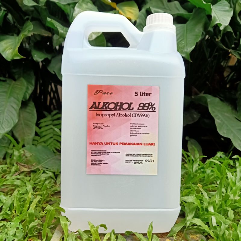 Jual Isopropyl Alcohol Alkohol Ipa Liter Isopropil Ml