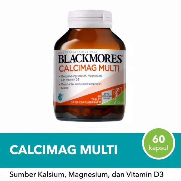 Jual ORIGINAL!! BLACKMORES CALCIMAG MULTI ISI 60 TABLET | Shopee Indonesia