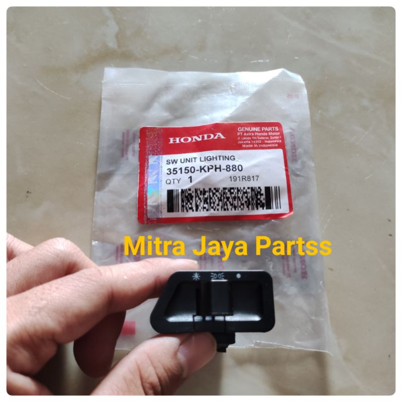 Jual Tombol Lampu Karisma Saklar Lampu On Off Kharisma Honda KPH ...