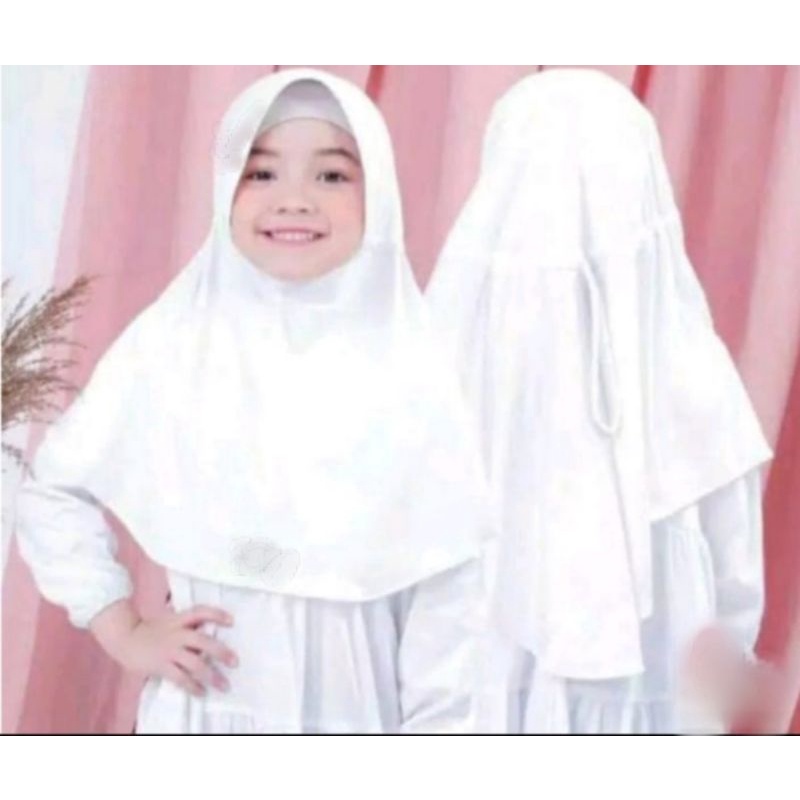 Jual Jilbab Kerudung Anak Sekolah SD-SMP Bahan Zoya Adem Lembut Lentur ...