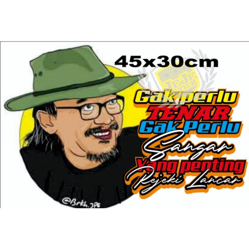 Jual STICKER FOTO SUJIWO TEJO UNTUK KACA ATAU BODY TRUCK PICK UP DLL ...