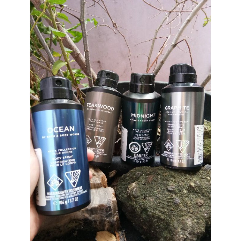 Jual Bath & Body Works Mens Collection Pour Homme (Body Spray) | Shopee ...