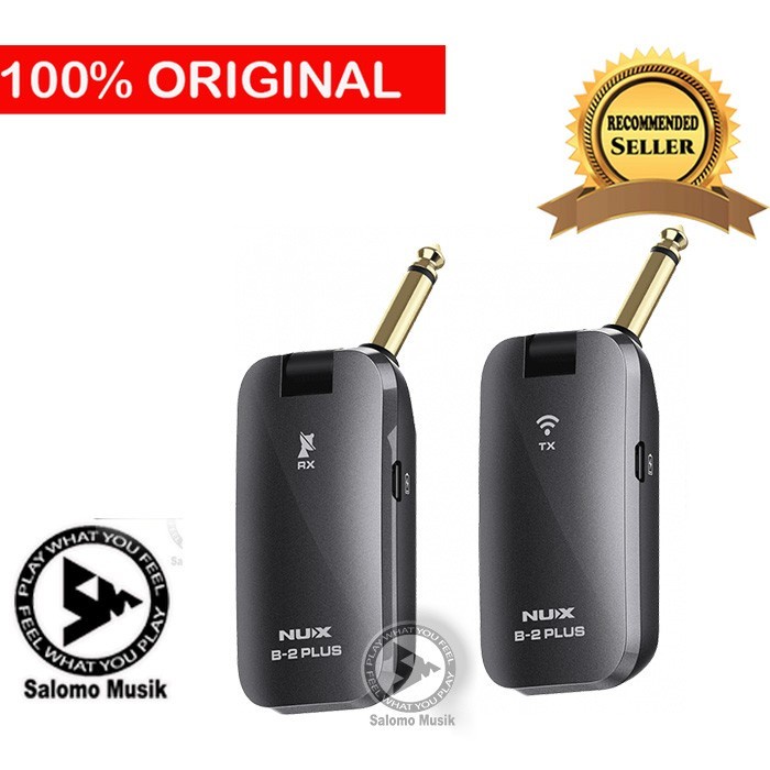 Jual Wireless Gitar & Bass NUX B2 Plus 2.4 GHz Original