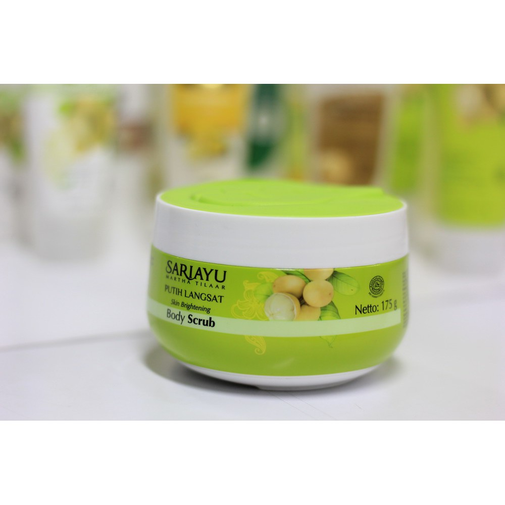 Jual Sariayu Martha Tilaar Putih Langsat Body Scrub Ml Shopee Indonesia