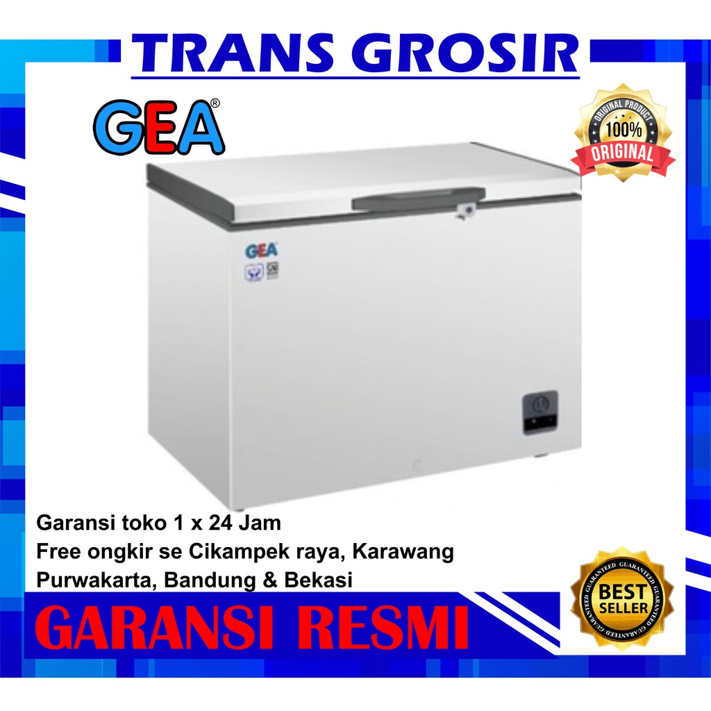 CHEST FREEZER GEA AB-318 R / AB-318R / AB-318R , freezer box 300 Liter