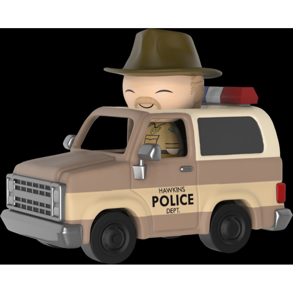 Jual Unik Funko Dorbz Ridez Stranger Things Hopper in Sheriff Deputy ...