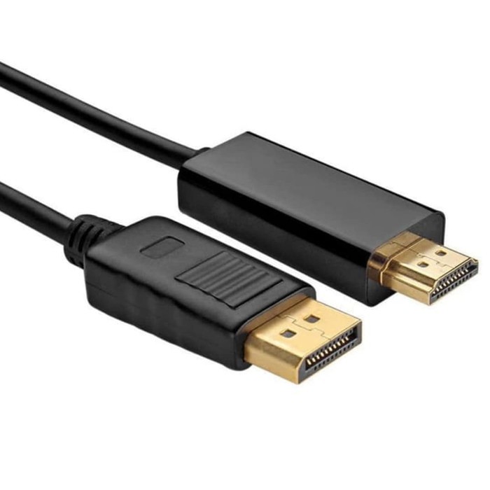 Jual Kabel Display Port To HDMI 1.8M - Displayport Male To HDMI Male 1 ...