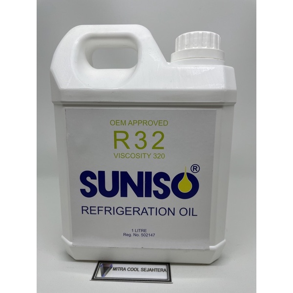 Jual OLI KOMPRESOR OIL SUNISO R32 / R410 / 4GS DERIGEN 1LITER ...