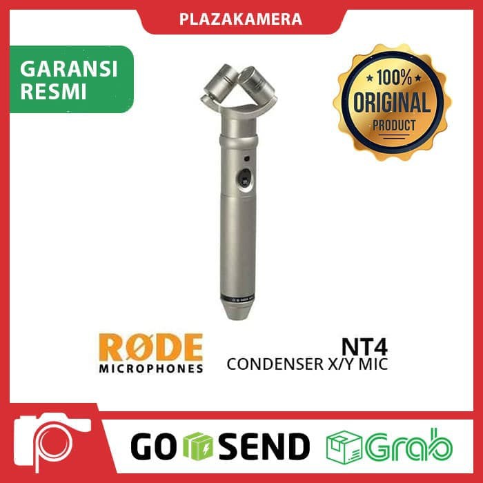 Jual RODE NT4 CARDIOID STUDIO CONDENSER XY STEREO MICROPHONE | Shopee ...