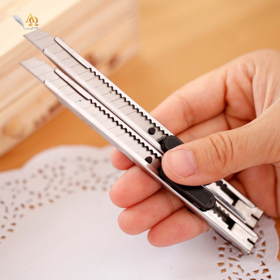 Jual Cutter Unik / Cutter Portable Stainless Praktis | Shopee Indonesia