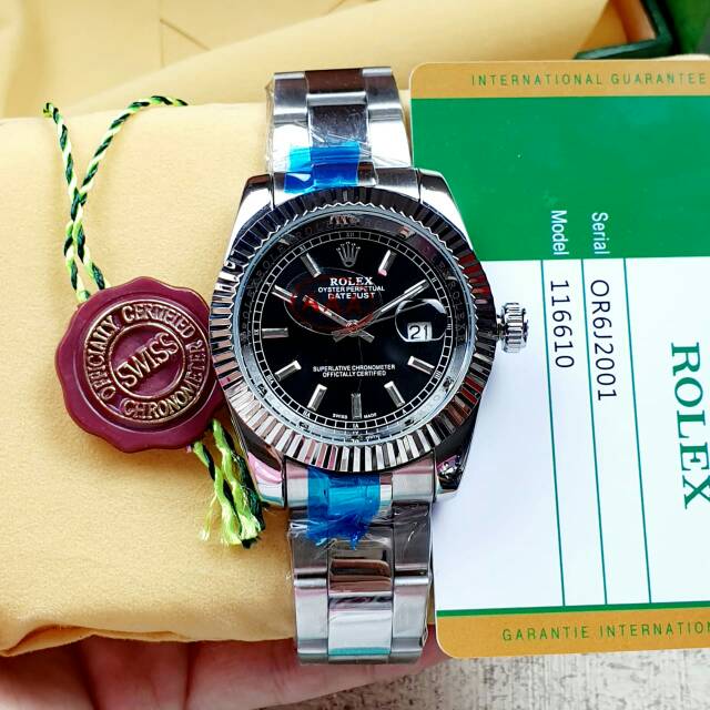 Jual Jam Tangan Pria Rolex Datejust Semi Super Shopee Indonesia