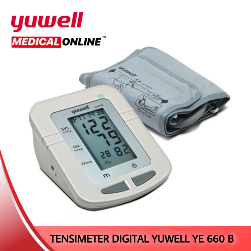 Jual Tensimeter Digital Yuwell Ye660b Tensi Digital Medical Online