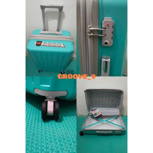 Jual KOPER PASSPORT LINNIE UKURAN 24 INCH DENGAN 4 RODA PUTAR | Shopee ...
